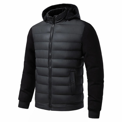 Herren Winterjacke mit Kapuze Freizeitjacke