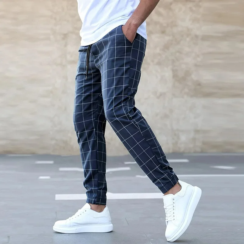 Herren Jogginghose Baumwolle Bequem Grau