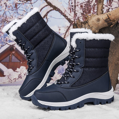 Norvielle Damen Winterstiefel Wasserdicht