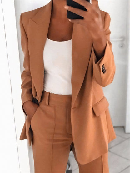 Norvielle Damen Businessanzug Casual