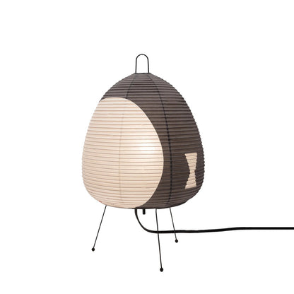 Tischlampe Reispapier Japanisches Retrodesign Weiß