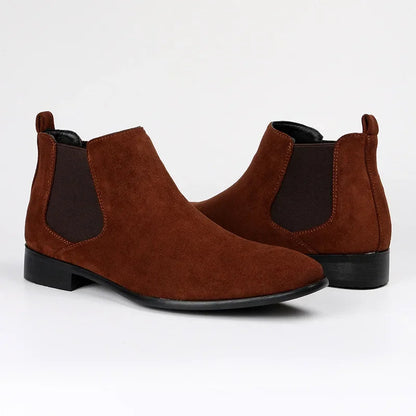 Herren Chelsea Boots Knöchelhoch Leder