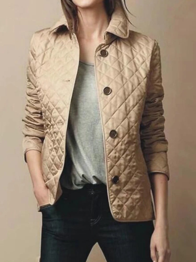 Damen Seidenjackett Elegantes Design