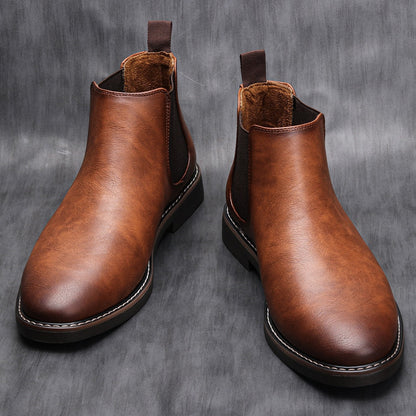 Norvielle Damenstiefel Lederschaft