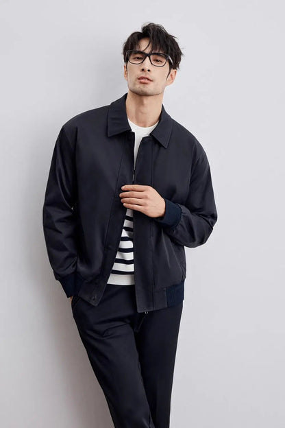 Herren Bomberjacke Klassisch Polyamid