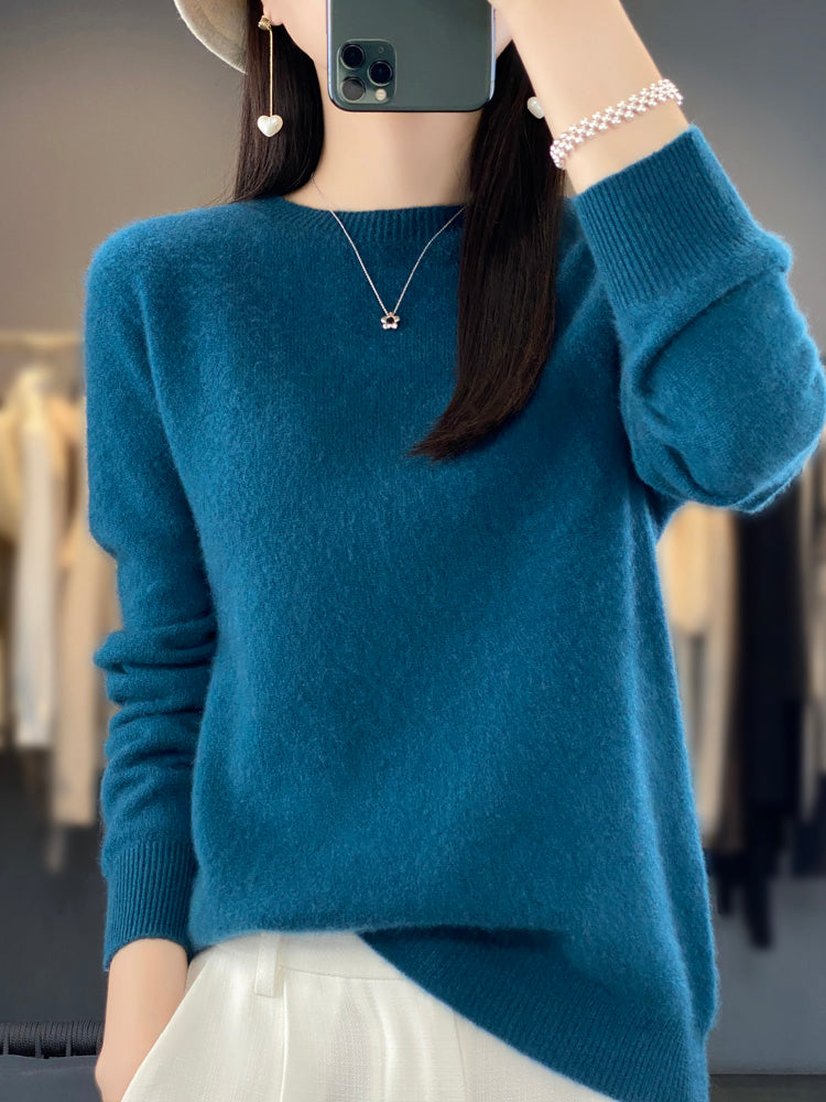 Damen Warmer Pullover für Kalte Tage