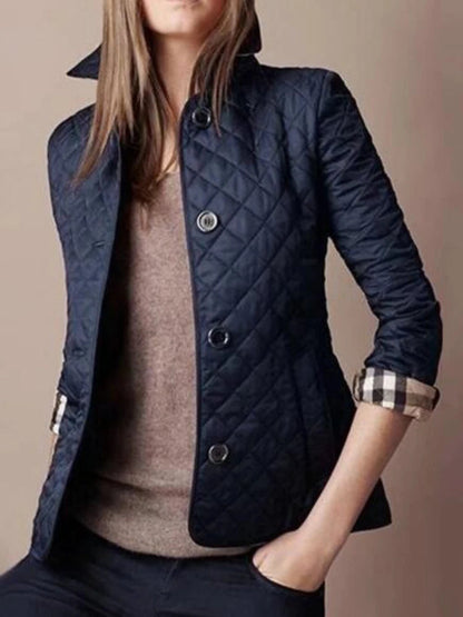 Damen Seidenjackett Elegantes Design