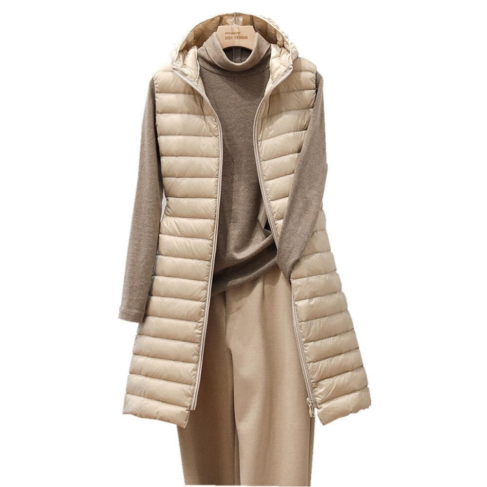 Norvielle Damen Daunenjacke Mit Kapuze