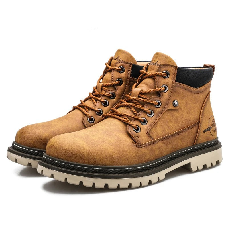 Herren Stiefel Ankle Boots Robust Gepolstert