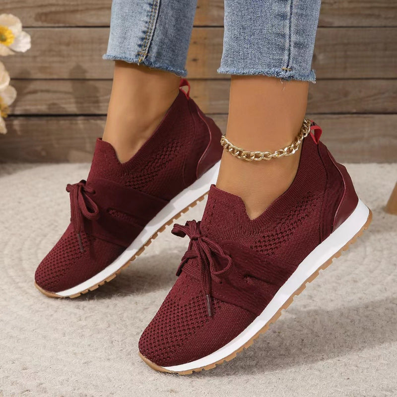 Damen Sneaker SportSchuhe Leicht