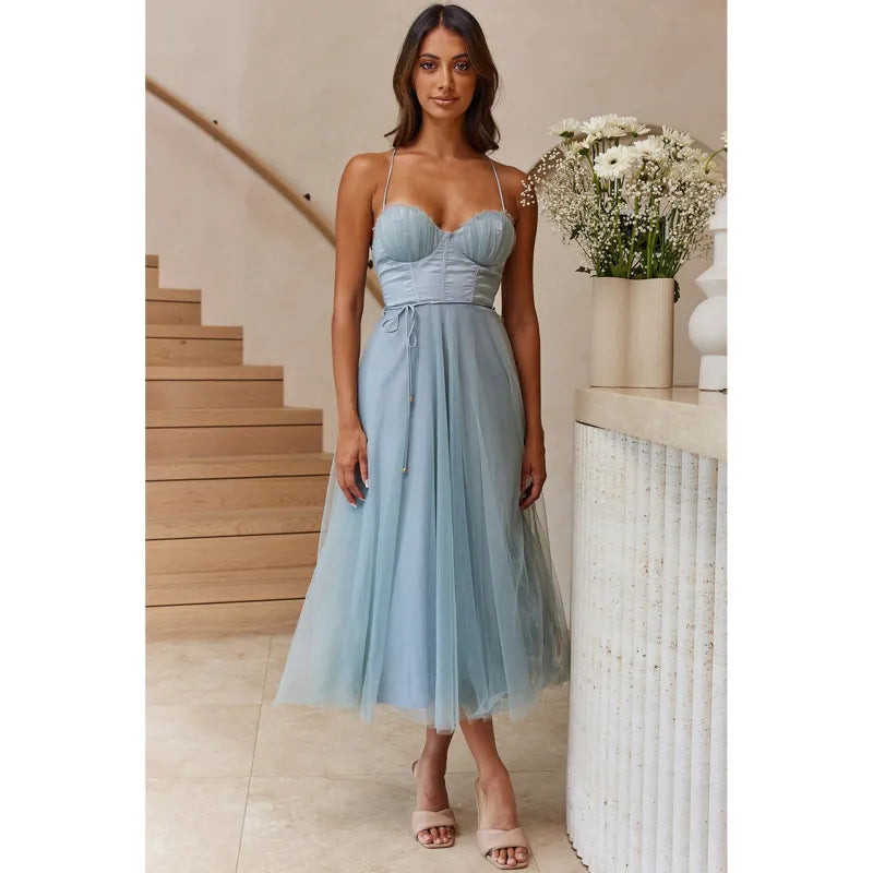 Leichte Damen Midikleider für Sommer