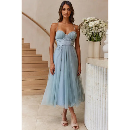 Leichte Damen Midikleider für Sommer