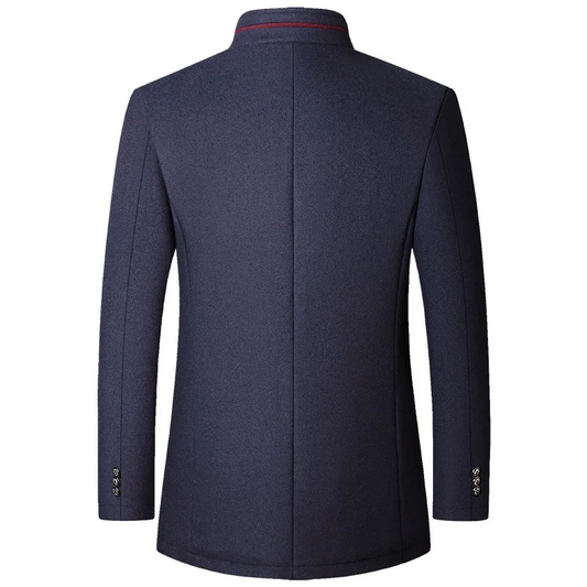 Norvielle Herren Klassische Led Jacke Schwarz - Norvielle