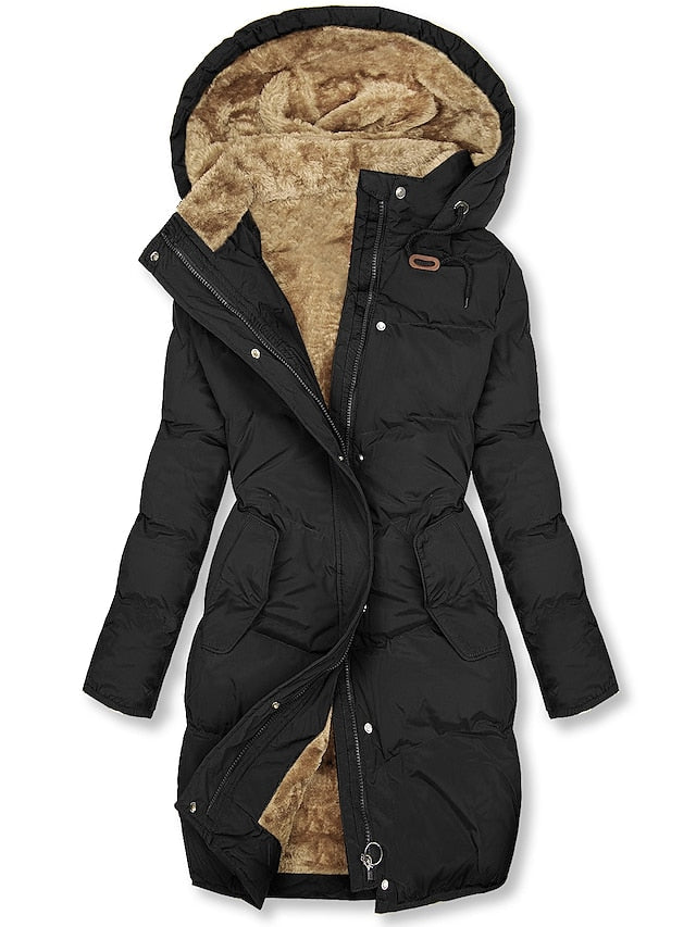 Damen Winterjacke Isoliert Wärme