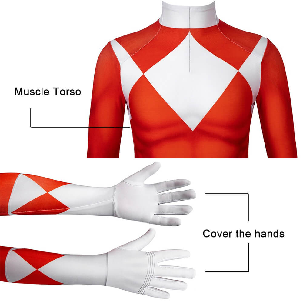 Kinder Superheld Kostüm Stretch-Polyester Jumpsuit mit Maske