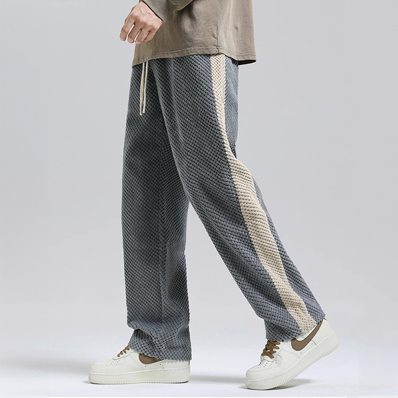 Norvielle Damen Waffel-Kord-Jogginghose