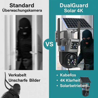 4K Überwachungskamera Solarbetrieben
