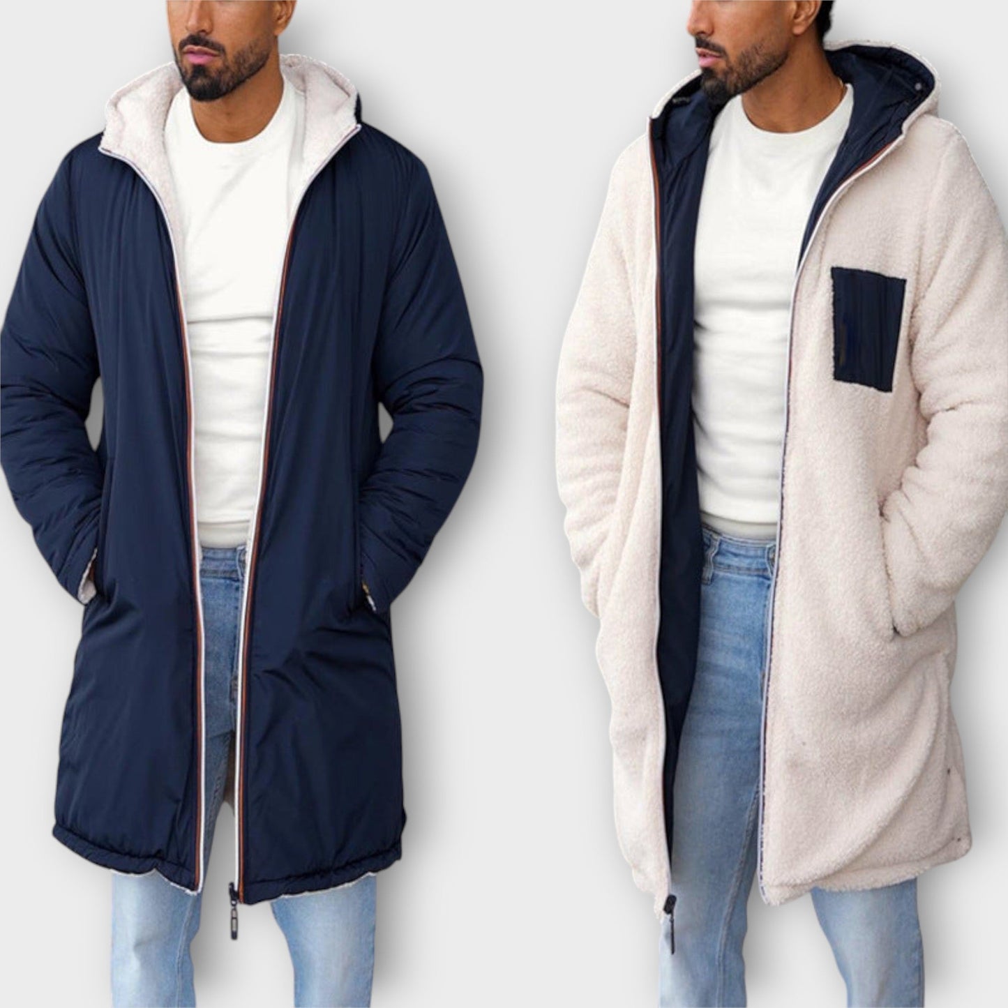 Männer Warme Jacke