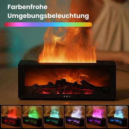 Elektrische Aroma-Lampe mit Flammeneffekt