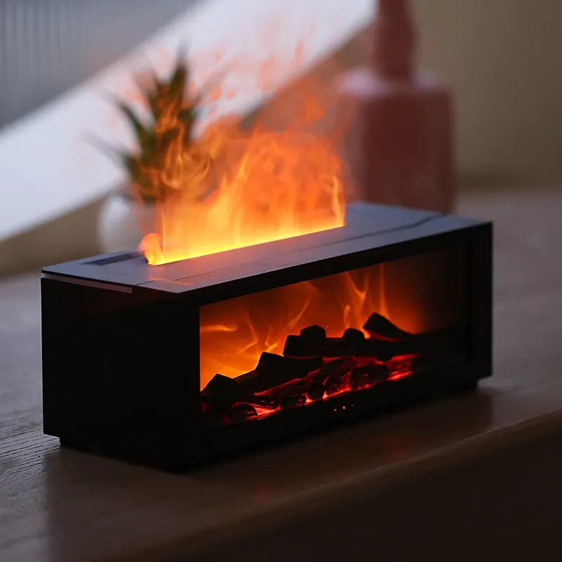 Elektrische Aroma-Lampe mit Flammeneffekt - Norvielle