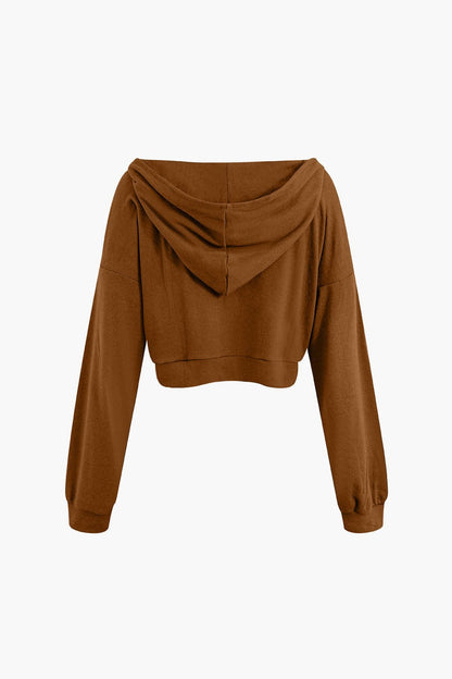 Damen Zweiteiler-Set Hoodie Midi-Kleid Lässig