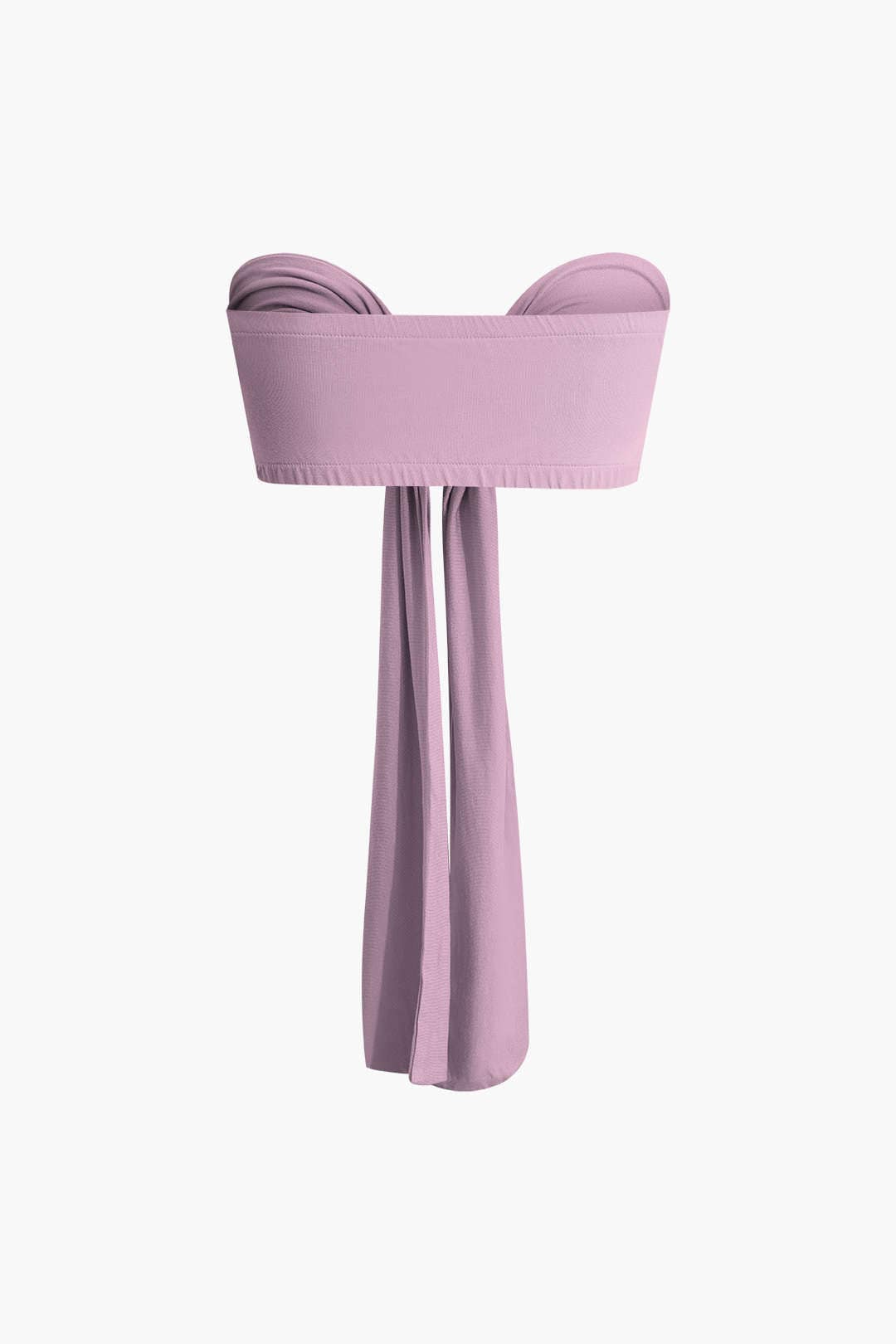 Damen Zweiteiler-Set mit Schleifen-Bandeau und Weitbein-Hose