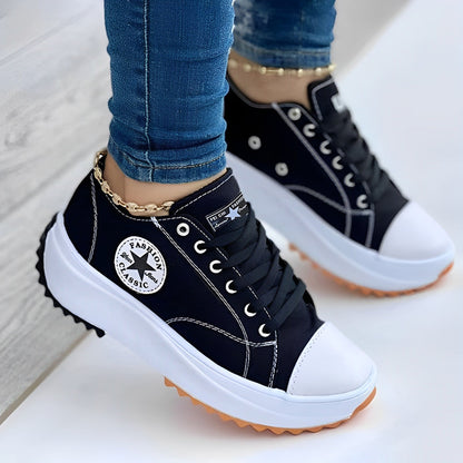 Damen Turnschuhe Canvas Weiß