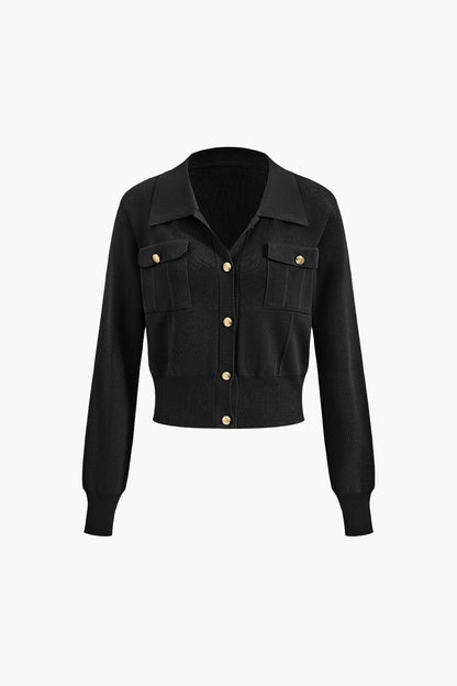 Damen Strick-Set Blazer Rock