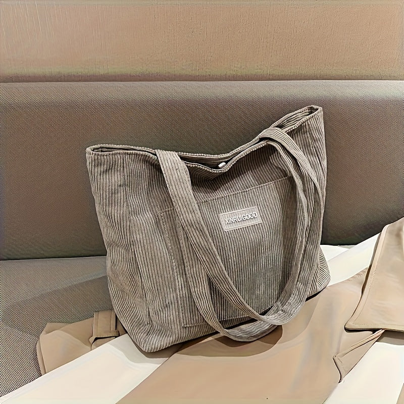 Norvielle Damen Cordtasche Elegantes Design