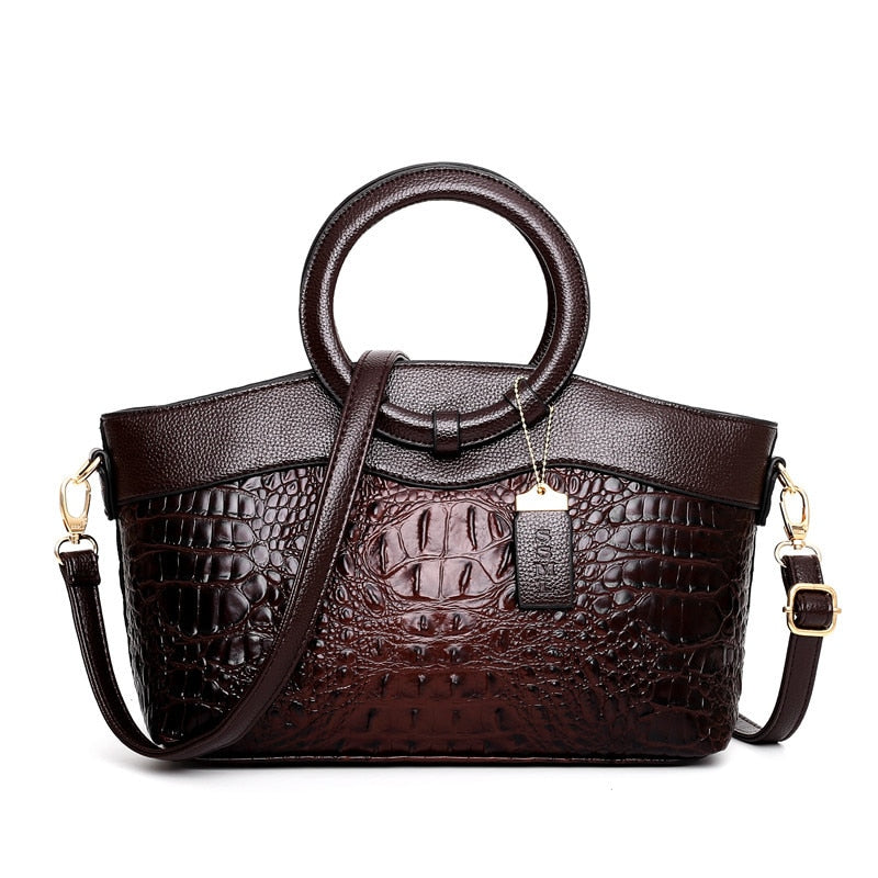 Damen Handtasche Lederoptik