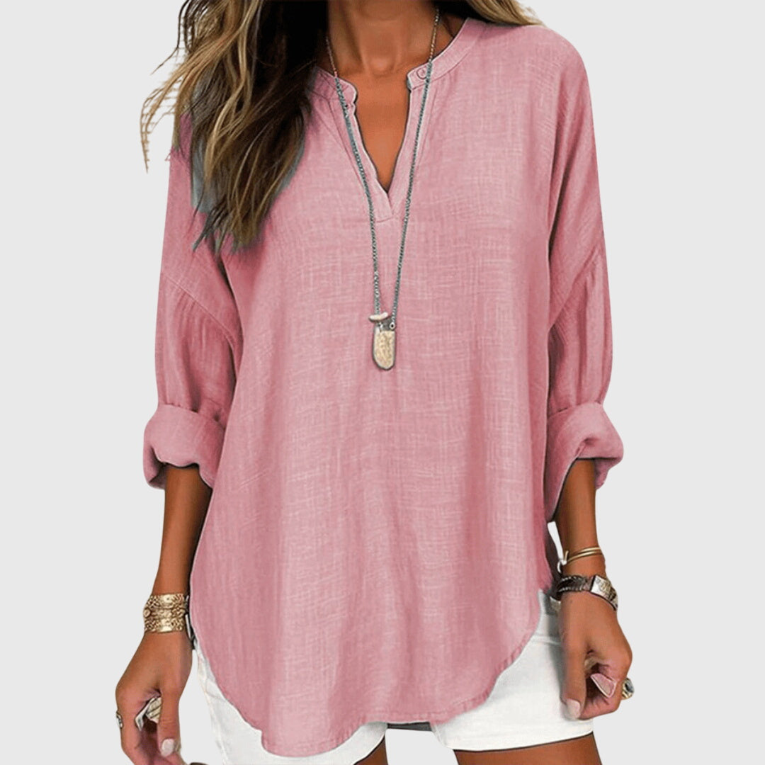 Damen Casual Langarm locker Geschnitten