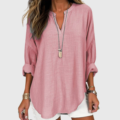 Damen Casual Langarm locker Geschnitten