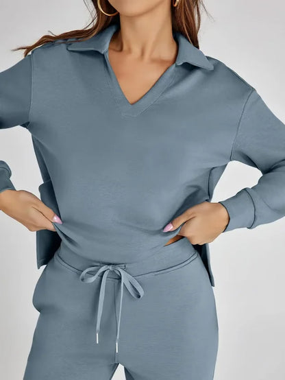 Damen Hoodie-Set Weich Warm Bequem
