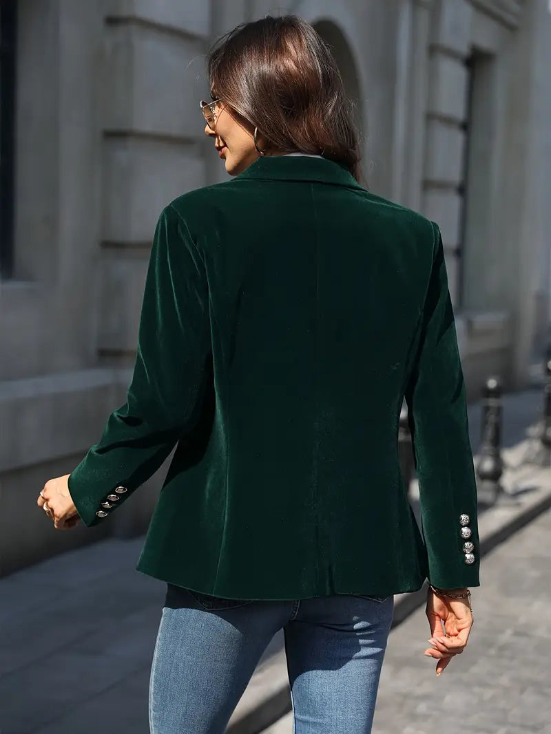Julissa Damen Velvet Blazer Elegant
