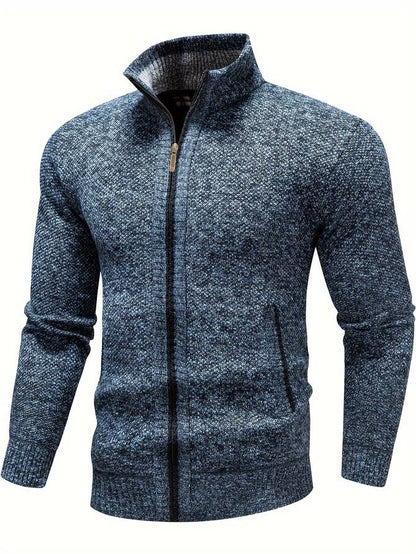 Herren Jacke Frontverschluss Reißverschluss