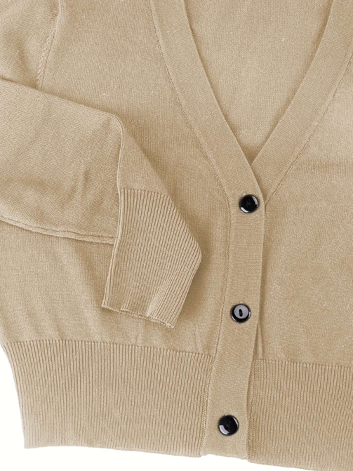 Norvielle Damen Bolerojacke Knopfverschluss