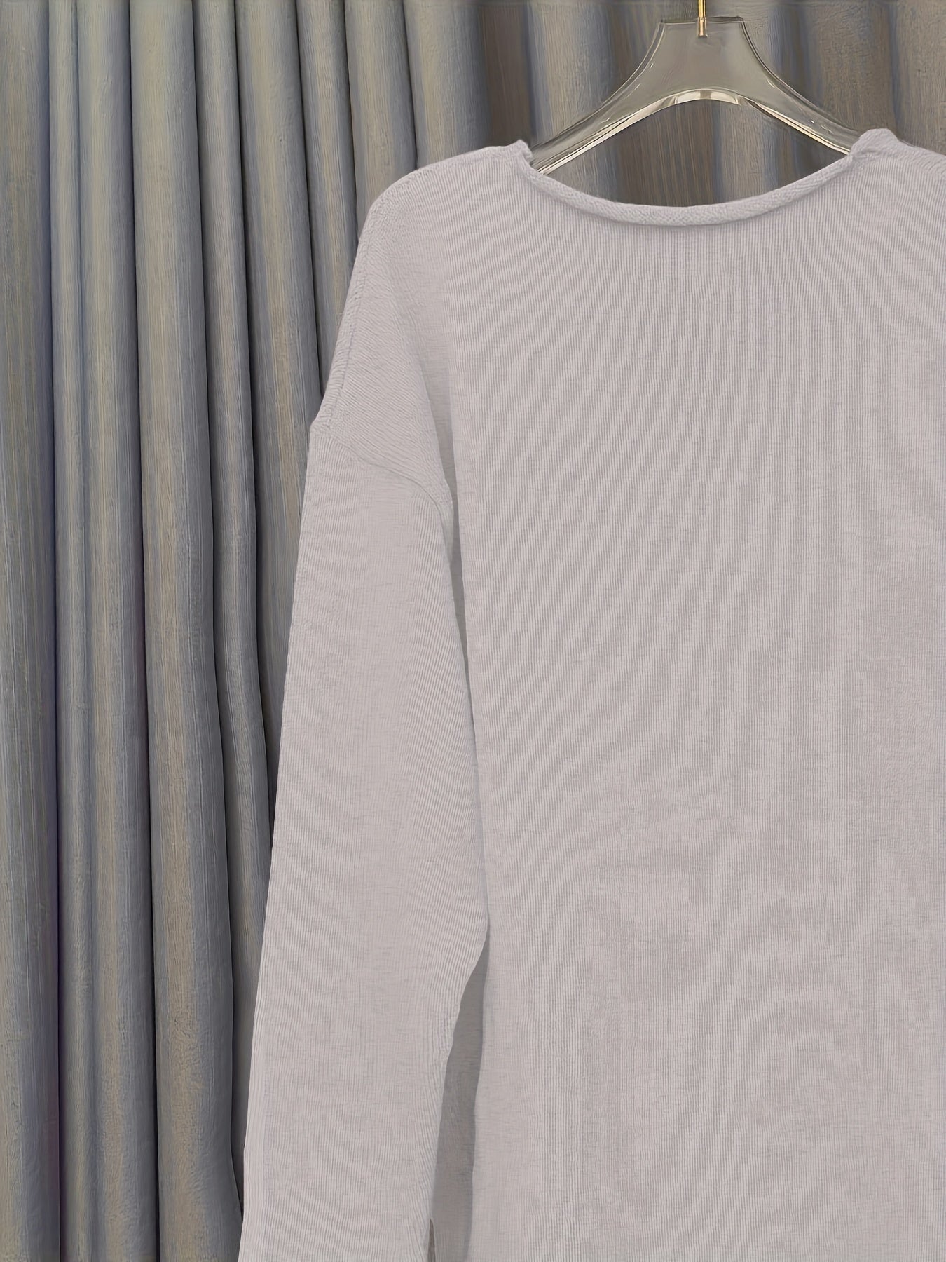 Damen Oversize Pullover Warm