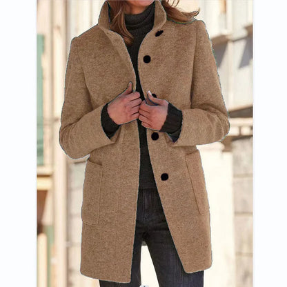 Zenny Damen Windbreaker-Jacke Elegant