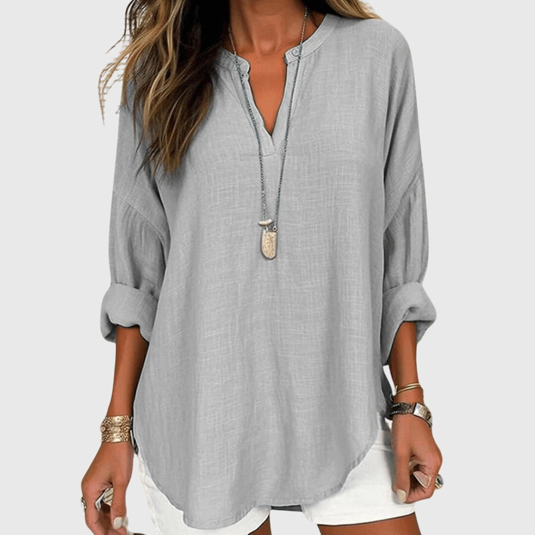 Damen Casual Langarm locker Geschnitten