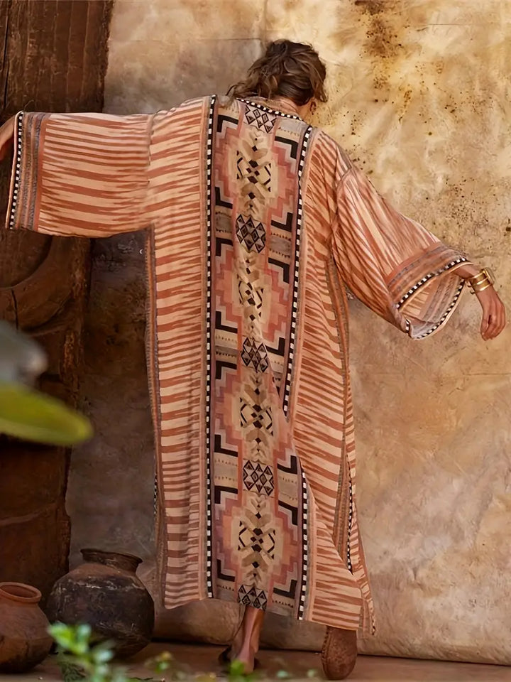 Boho Kimono Damen Übergröße
