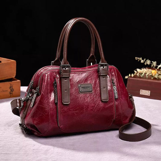 Norvielle Damen Vintage Handtasche Elegantes Design - Norvielle