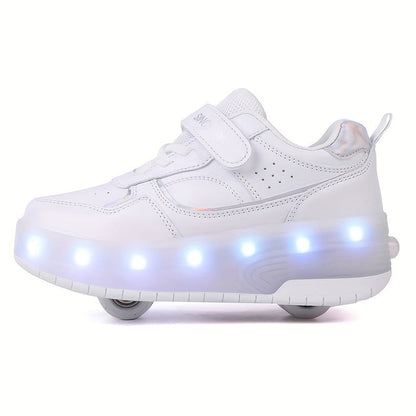 Kinder Rollersneaker LED Leuchtschuhe