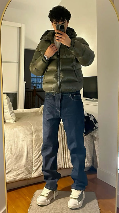 Gefütterte Herren Winterjacke