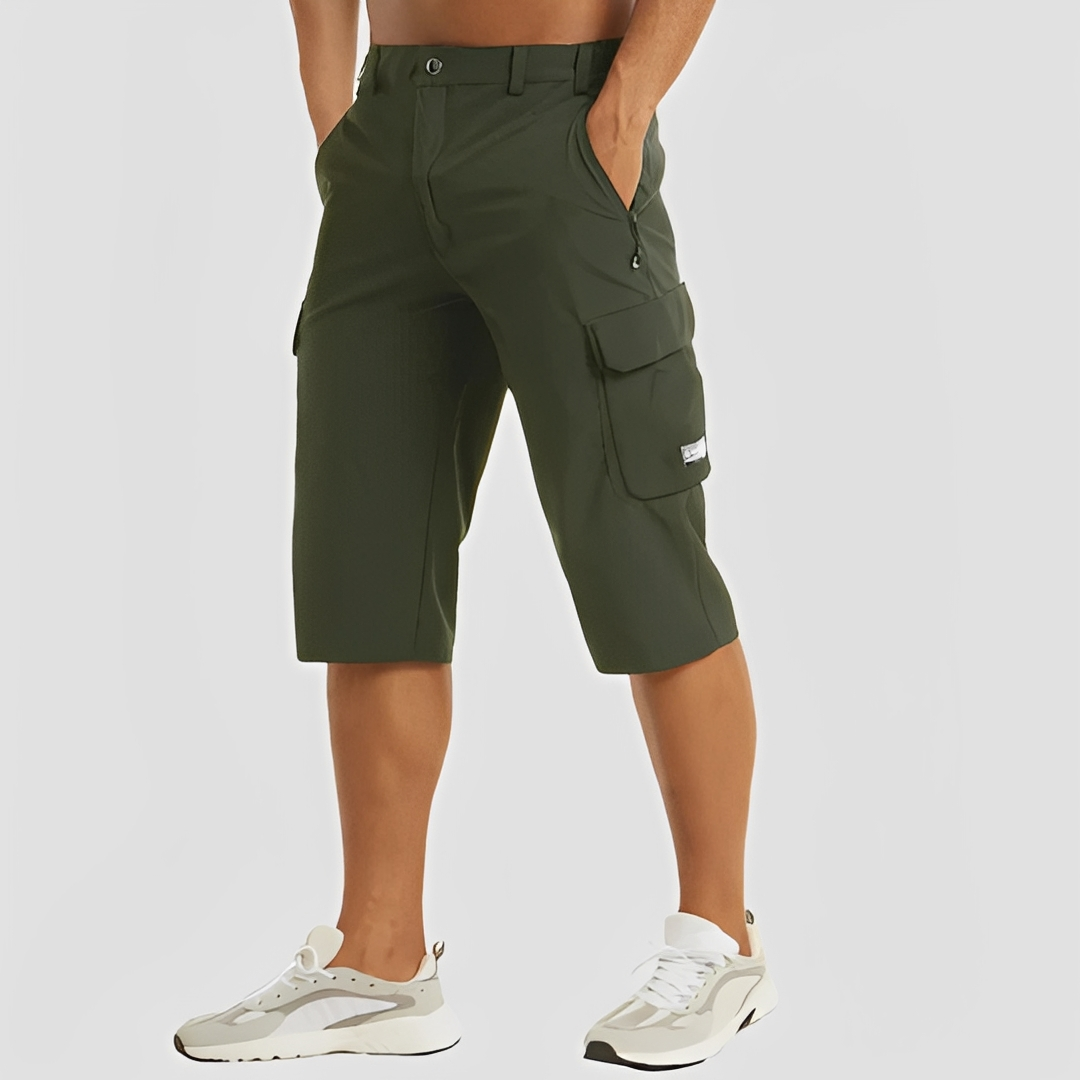 Dehnbarer Herren Cargo-Hose Elastisch