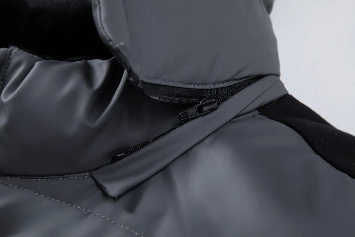 Herren Winterjacke mit Kapuze Freizeitjacke