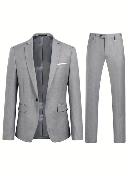 Herren Anzugs-Set Blazer und Hose