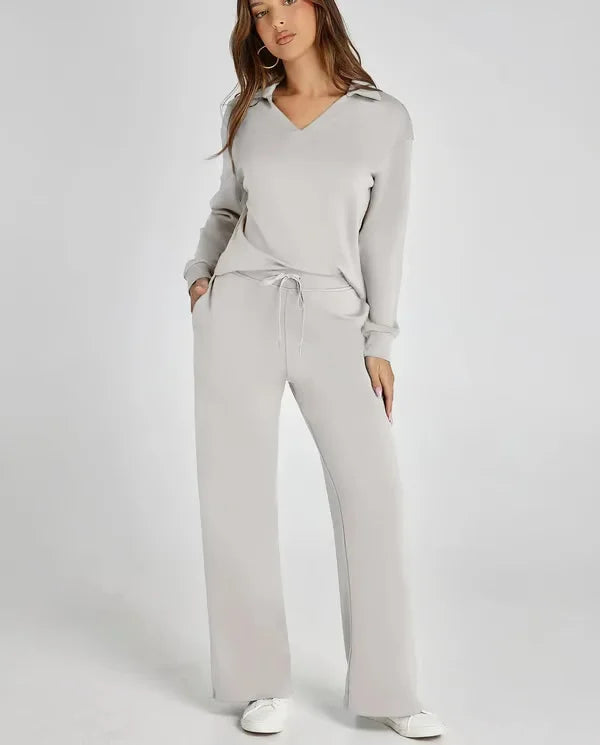 Damen Hoodie-Set Weich Warm Bequem