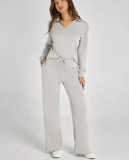 Damen Hoodie-Set Weich Warm Bequem