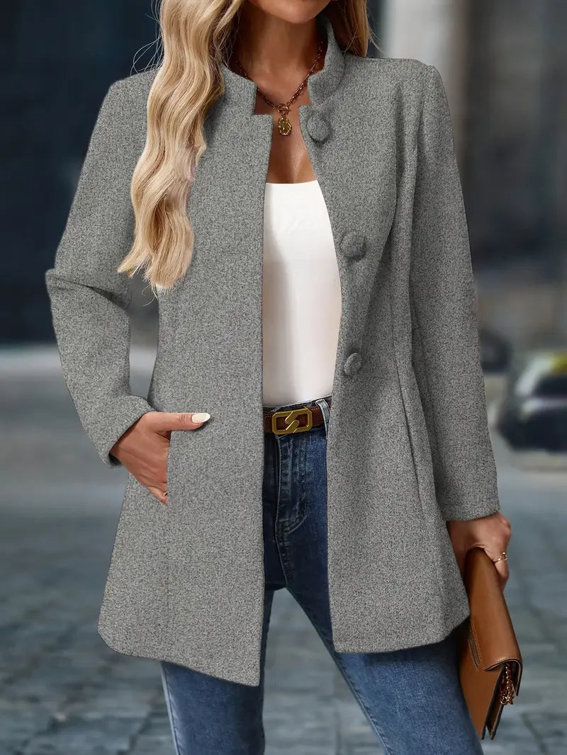 Damen Blazer Einreiher Modisch
