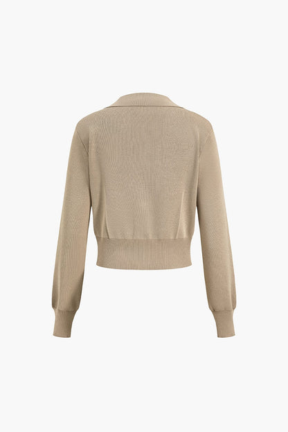 Damen Strick-Set Blazer Rock